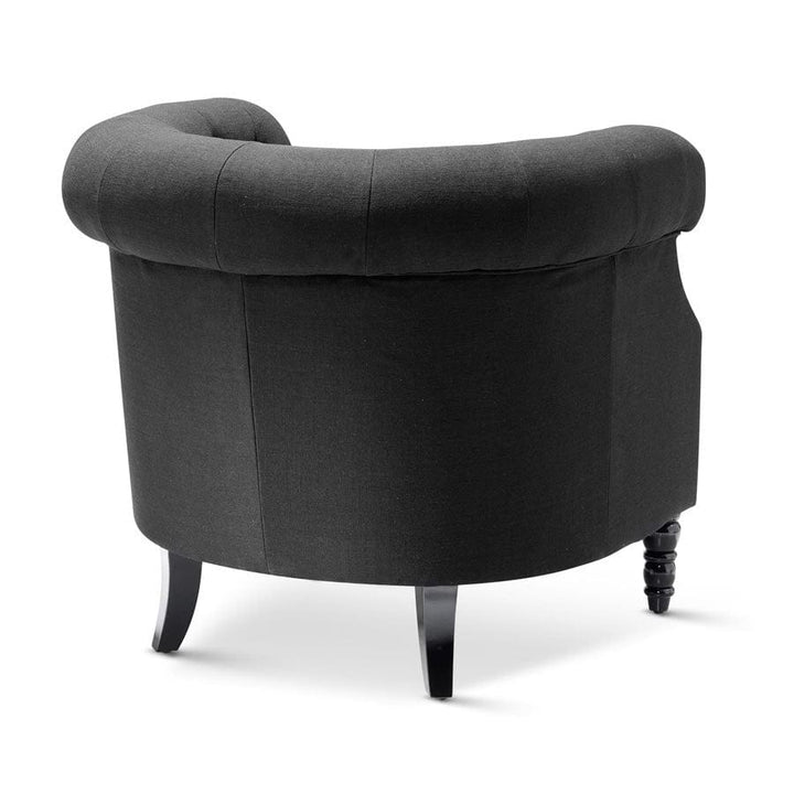 Esther Tub Chair Black By Black Mango