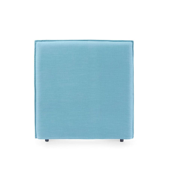 Juno Bedhead with Slipcover King Single Size Teal By Black Mango