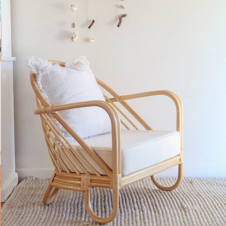 Sundae Rattan Lounge Chair Natural By Black Mango