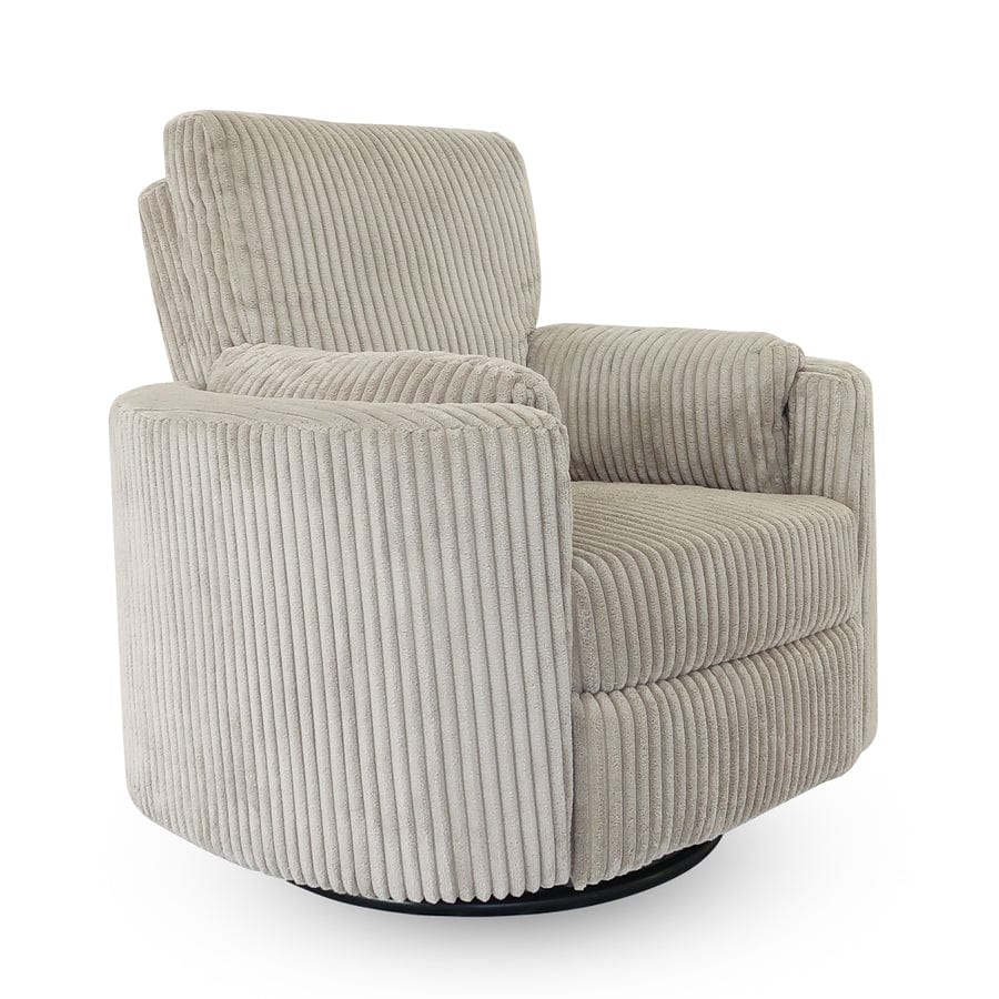 Grey Swivel Chair Grey Cord Cuddle Chair Oversized Swivel Chair