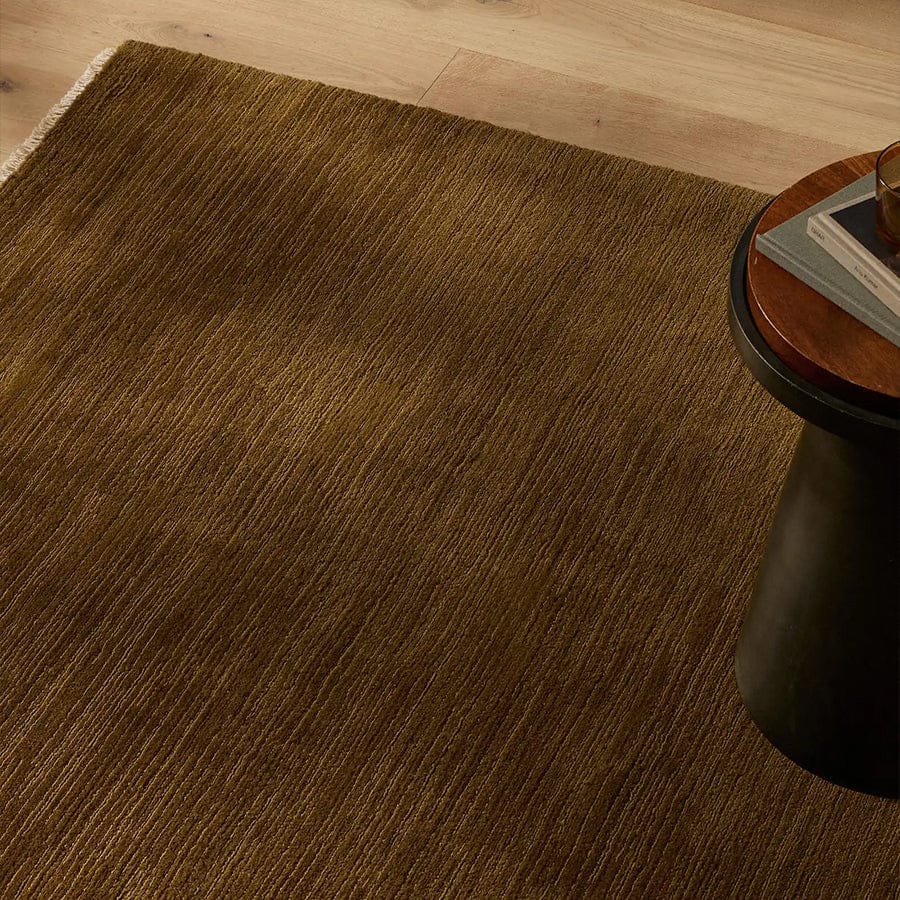 2x3m Alessandre Woolen Rug Oakmoss By Black Mango Interiors