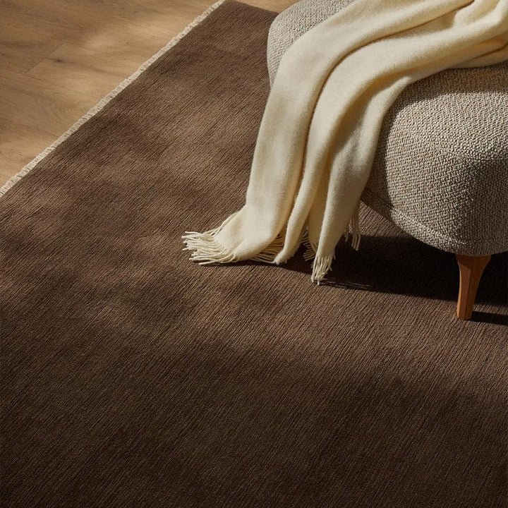 2x3m Alessandre Woolen Rug Taupe By Black Mango Interiors