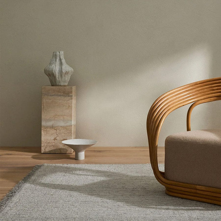 2x3m Puglia Chunky Wave Rug Fox By Black Mango Interiors