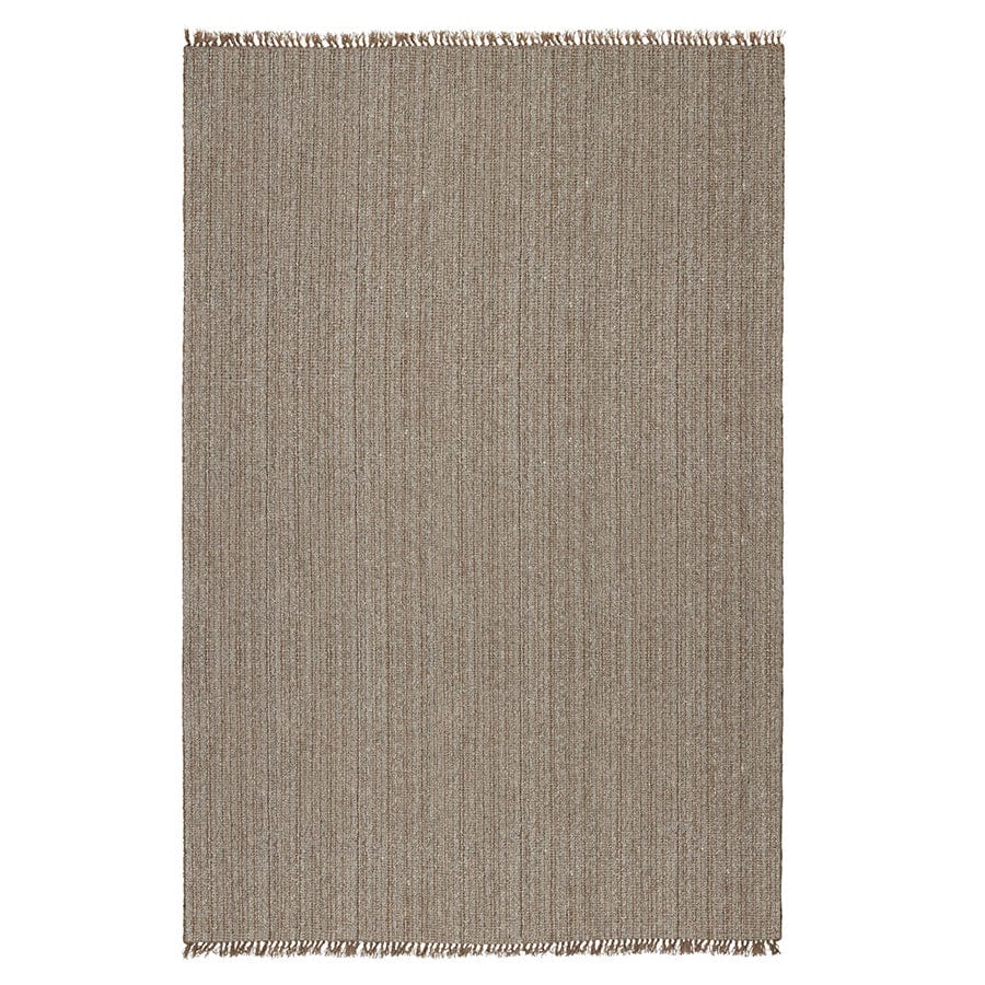 2x3m Puglia Chunky Wave Rug Taupe By Black Mango Interiors