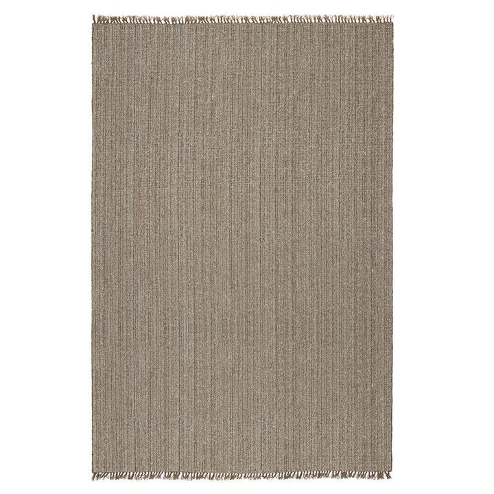2x3m Puglia Chunky Wave Rug Taupe By Black Mango Interiors