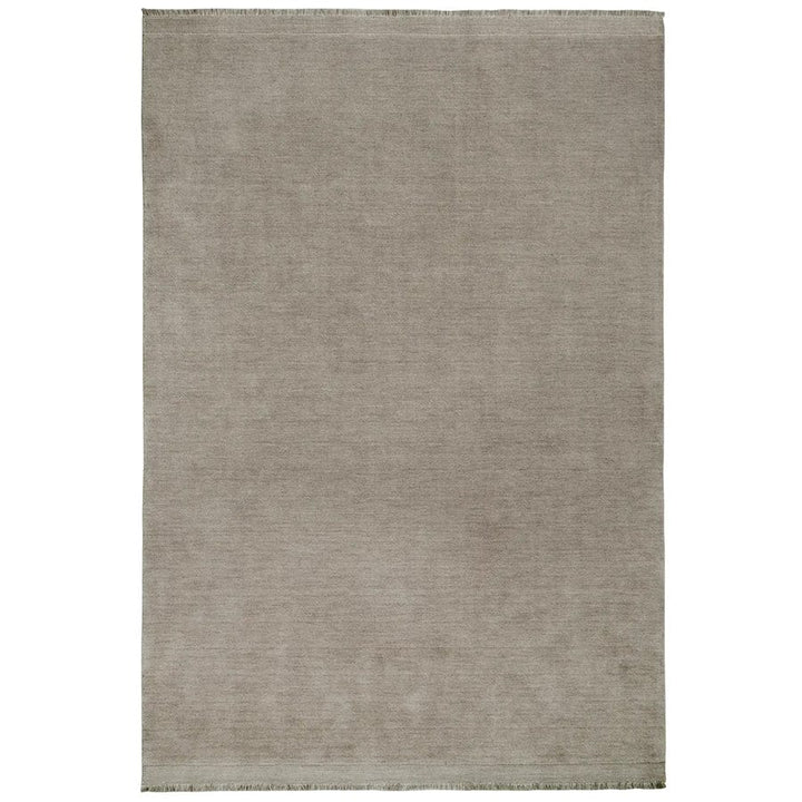 3x4m Silvio Woolen Rug Flint By Black Mango Interiors