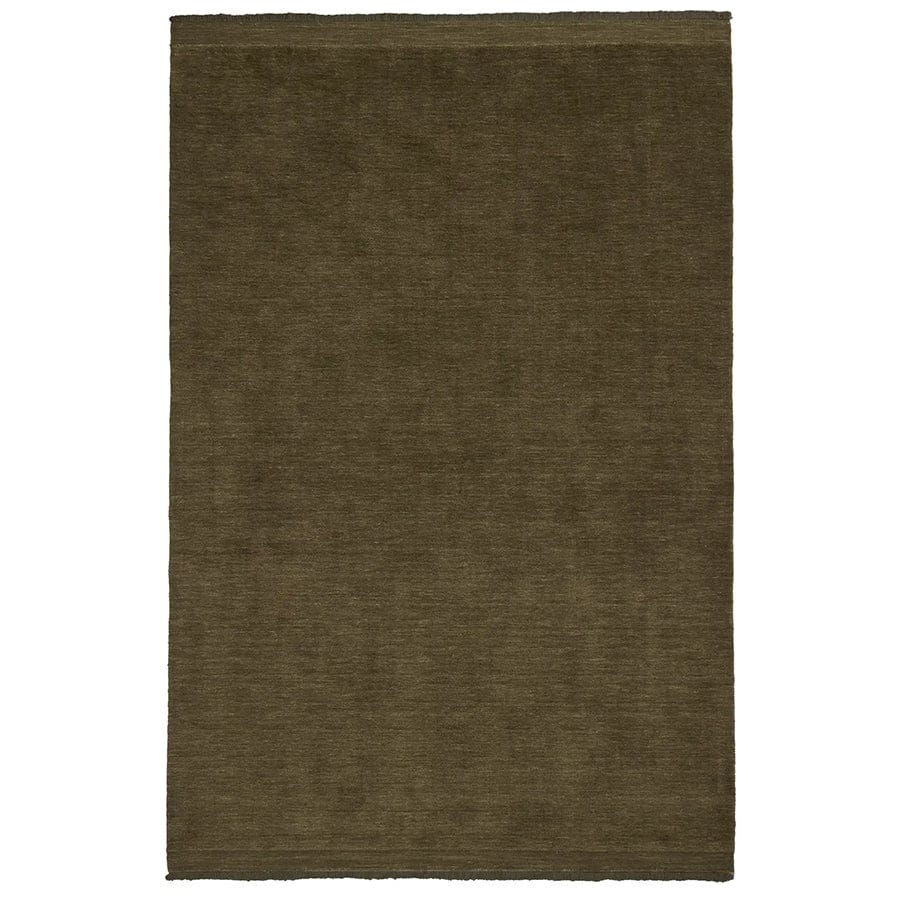 3x4m Silvio Woolen Rug Oakmoss By Black Mango Interiors