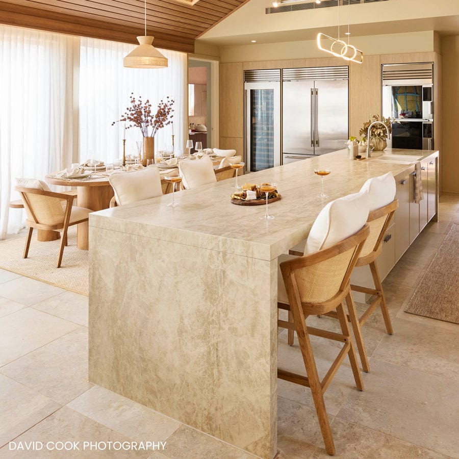 Anka Oak Counter Stool By Black Mango Interiors