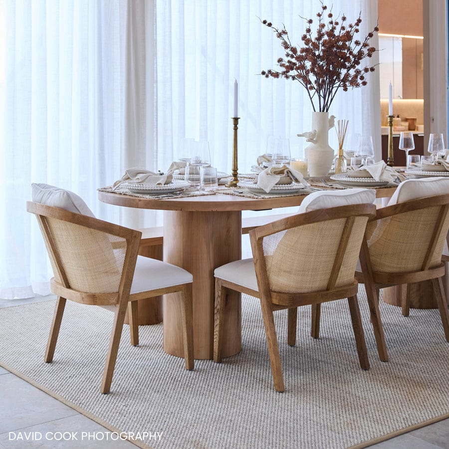 Dining Chairs Curtain Chair Care Home Feltz Smoked Oak 190cm Oval