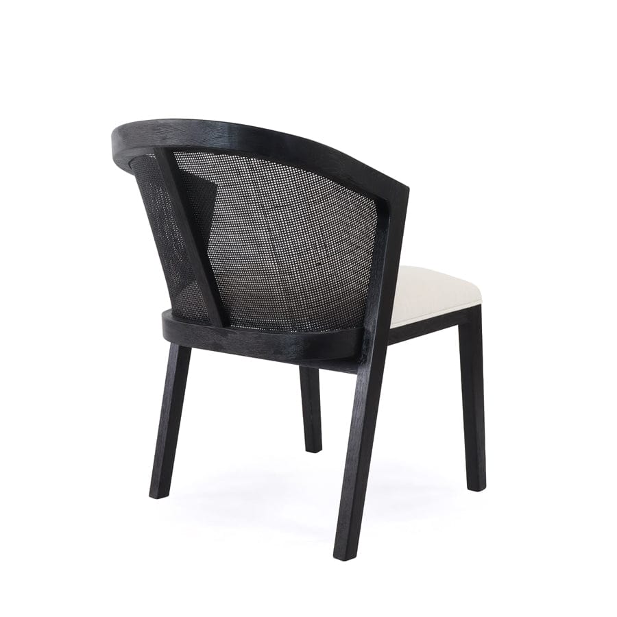 Anka Oak Dining Chair Black By Black Mango