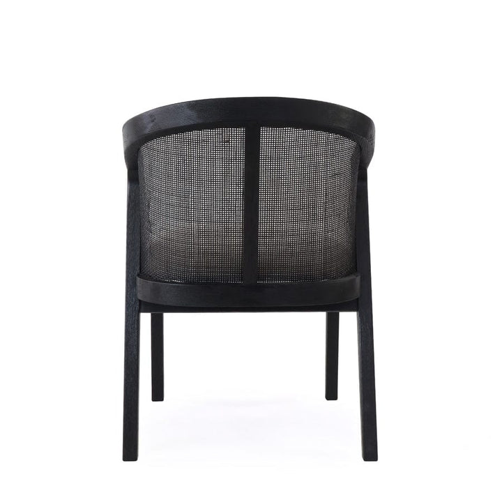 Anka Oak Dining Chair Black By Black Mango