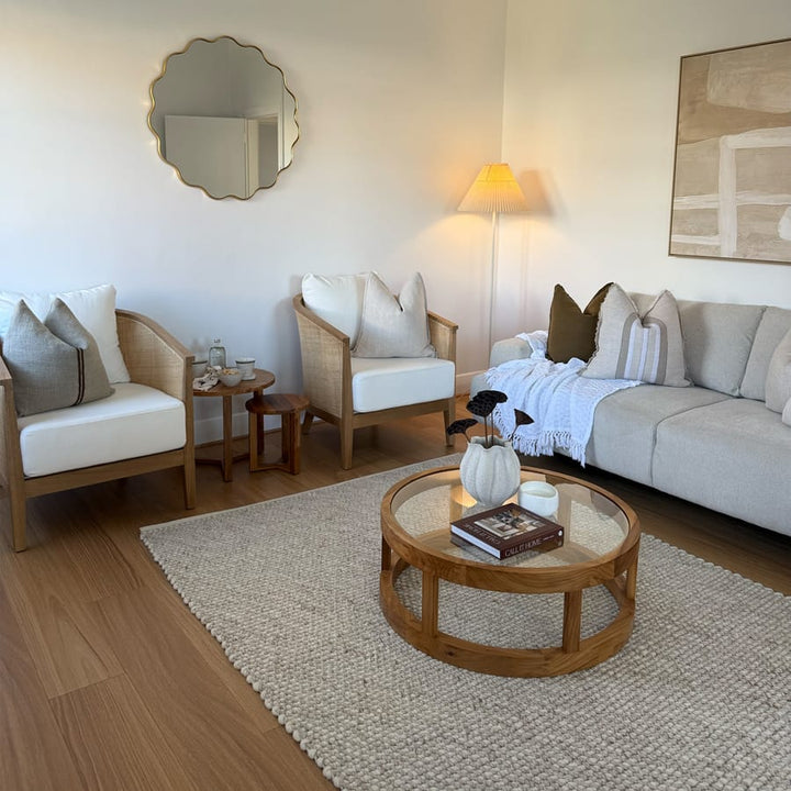 Arlo Coffee Table Elm Wood By Black Mango Interiors