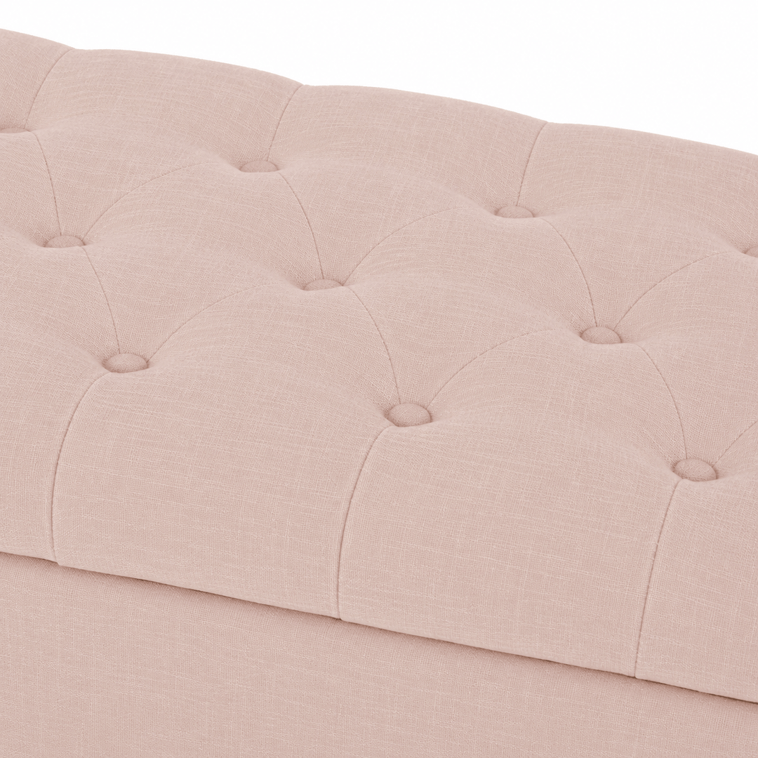 Ashlee Blanket Box Blush By Black Mango Interiors