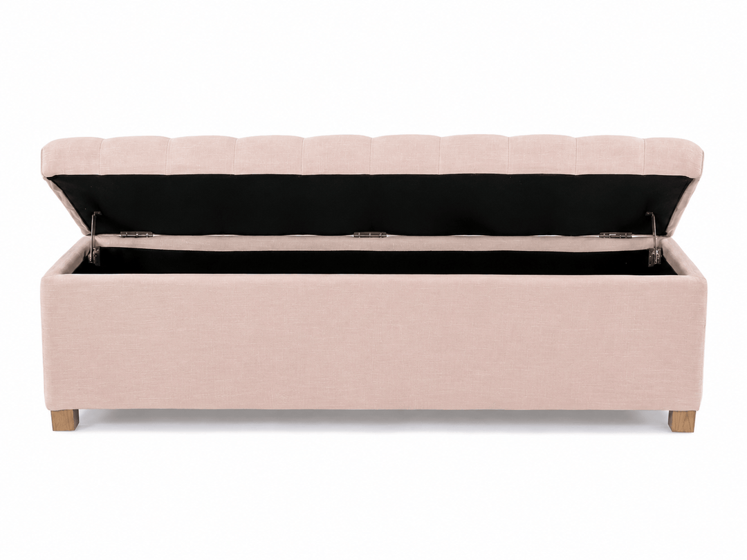 Ashlee Blanket Box Blush By Black Mango Interiors
