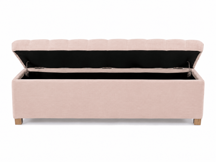 Ashlee Blanket Box Blush By Black Mango Interiors