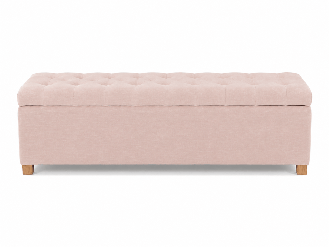 Ashlee Blanket Box Blush By Black Mango Interiors