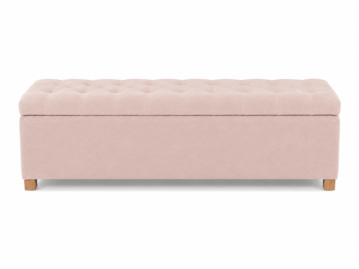 Ashlee Blanket Box Blush By Black Mango Interiors