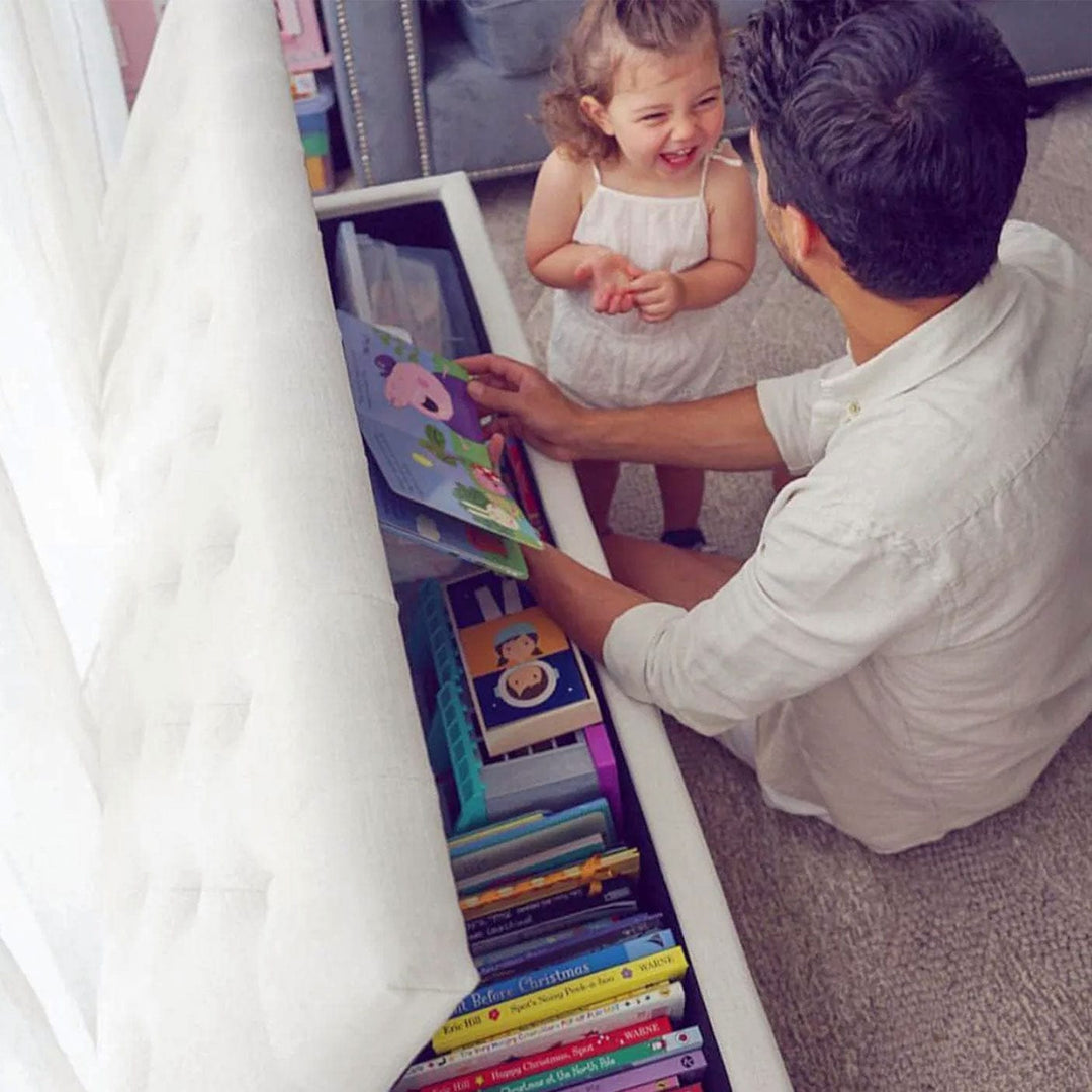 Ashlee Blanket Box Ivory By Black Mango Interiors