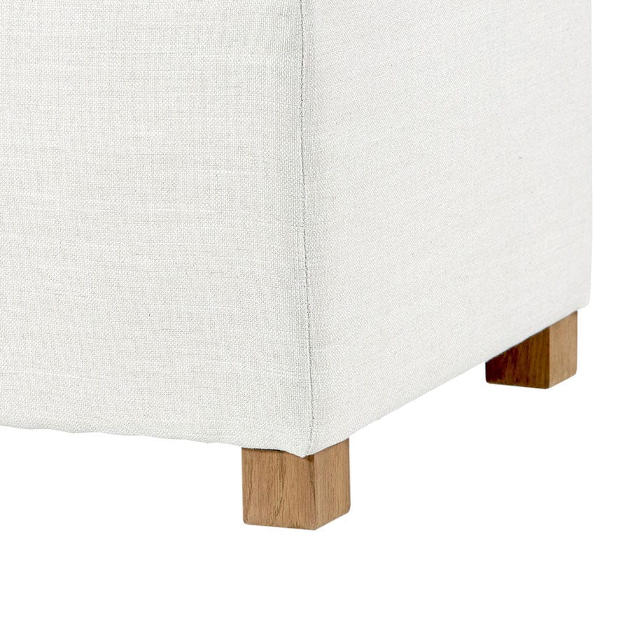 Ashlee Blanket Box Ivory By Black Mango Interiors