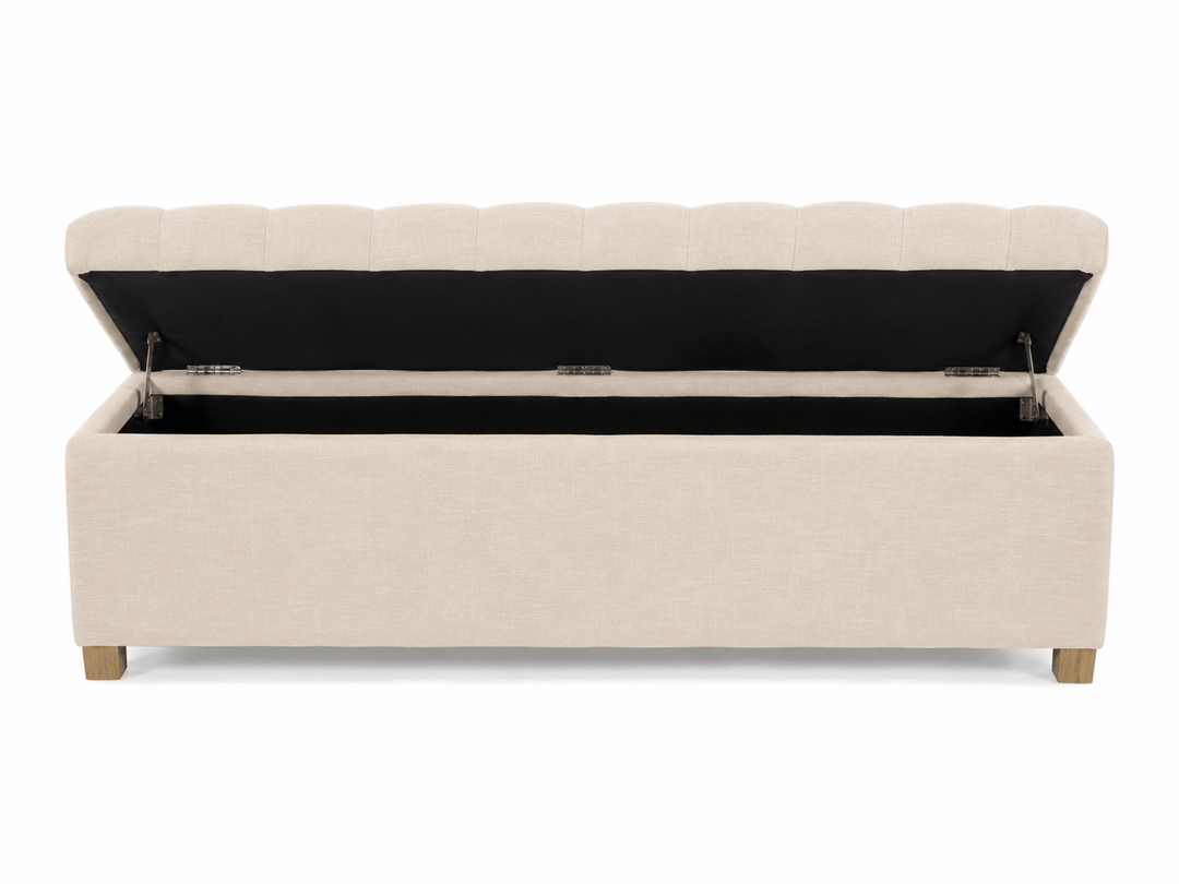 Ashlee Blanket Box Linen By Black Mango Interiors
