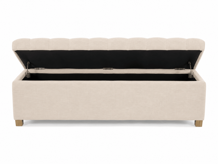 Ashlee Blanket Box Linen By Black Mango Interiors