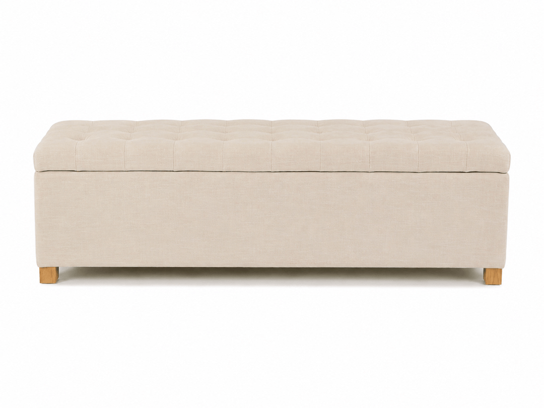 Ashlee Blanket Box Linen By Black Mango Interiors