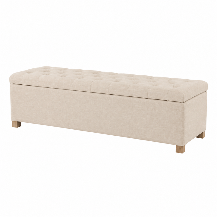 Ashlee Blanket Box Linen By Black Mango Interiors