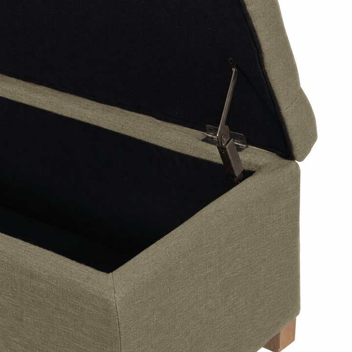 Ashlee Blanket Box Olive By Black Mango Interiors