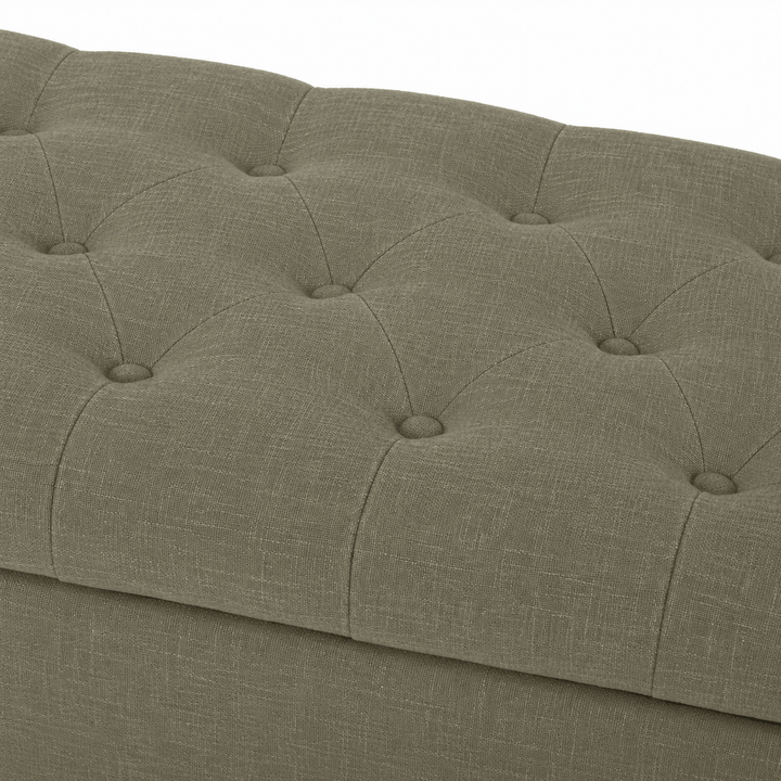 Ashlee Blanket Box Olive By Black Mango Interiors