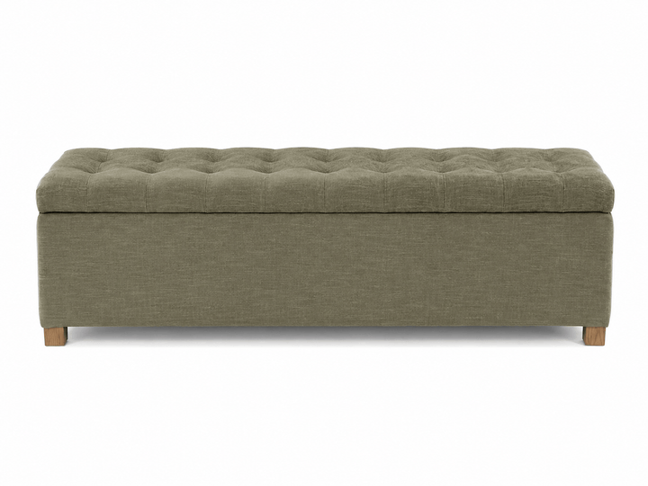 Ashlee Blanket Box Olive By Black Mango Interiors