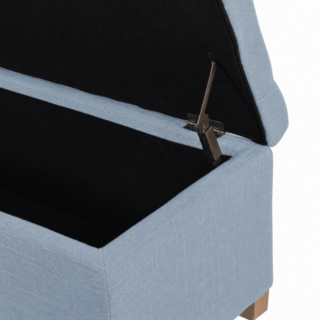 Ashlee Blanket Box Sky By Black Mango Interiors