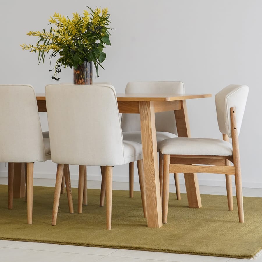 Bodhi Modern Upholstered Dining Chair | Set of 2 By Black Mango Interiors