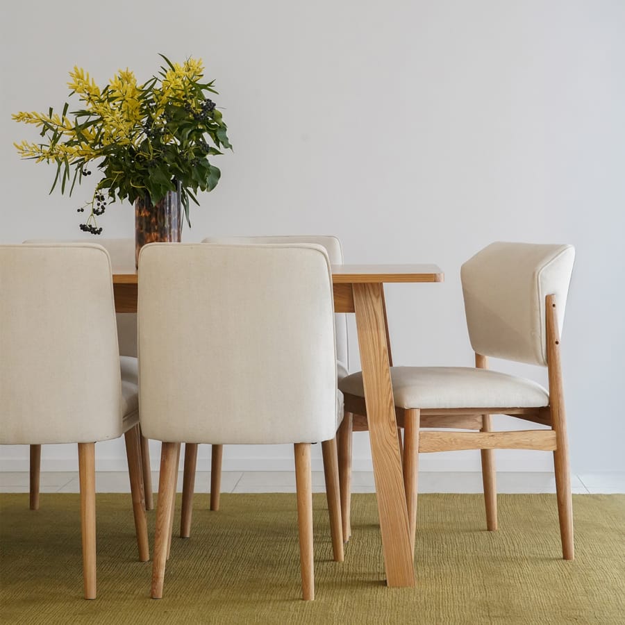 Bodhi Modern Upholstered Dining Chair | Set of 2 By Black Mango Interiors