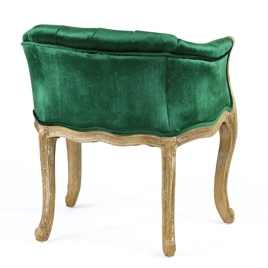 Cabriole Elizabeth Chair Emerald By Black Mango