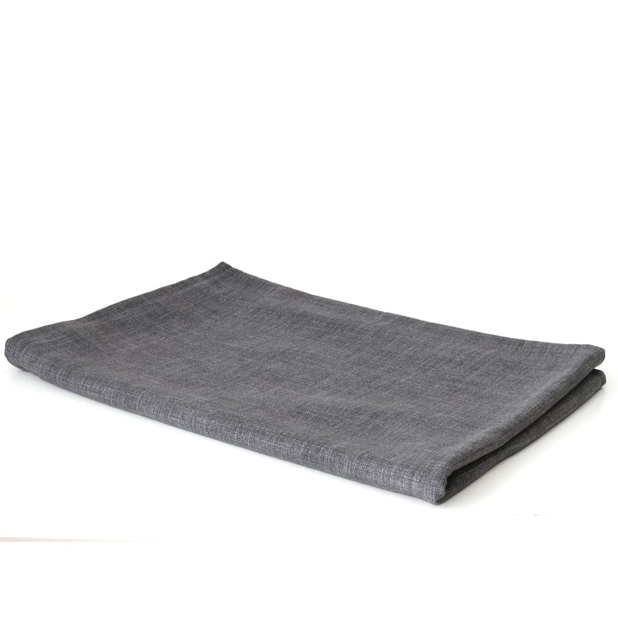 Charcoal Juno Bedhead Slipcover ONLY Double By Black Mango Interiors