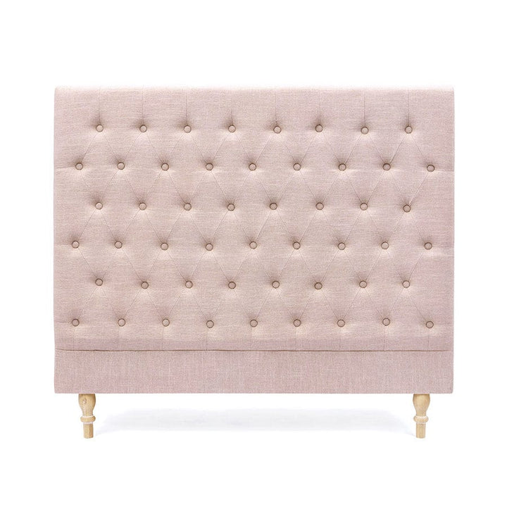 Charlotte Chesterfield Bedhead Double Size Dusty Pink By Black Mango