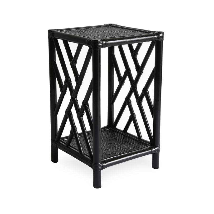 Chippendale Side Table Black By Black Mango