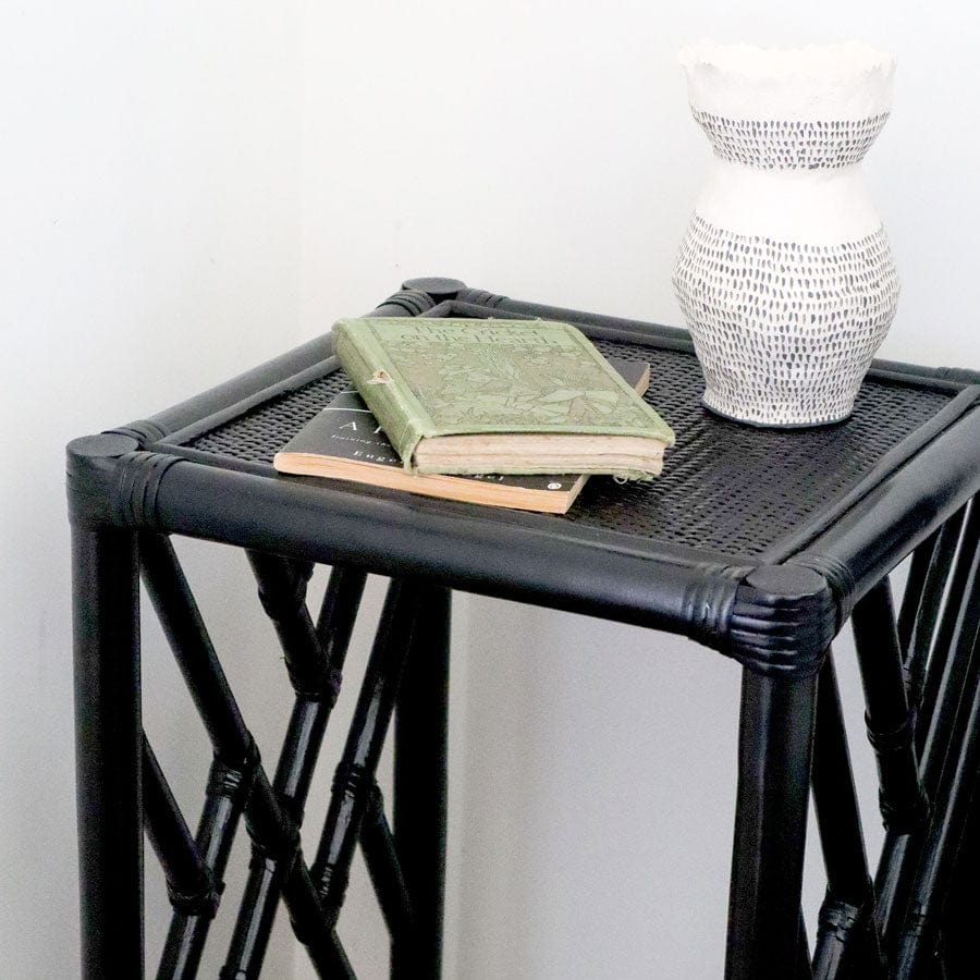 Chippendale Side Table Black By Black Mango