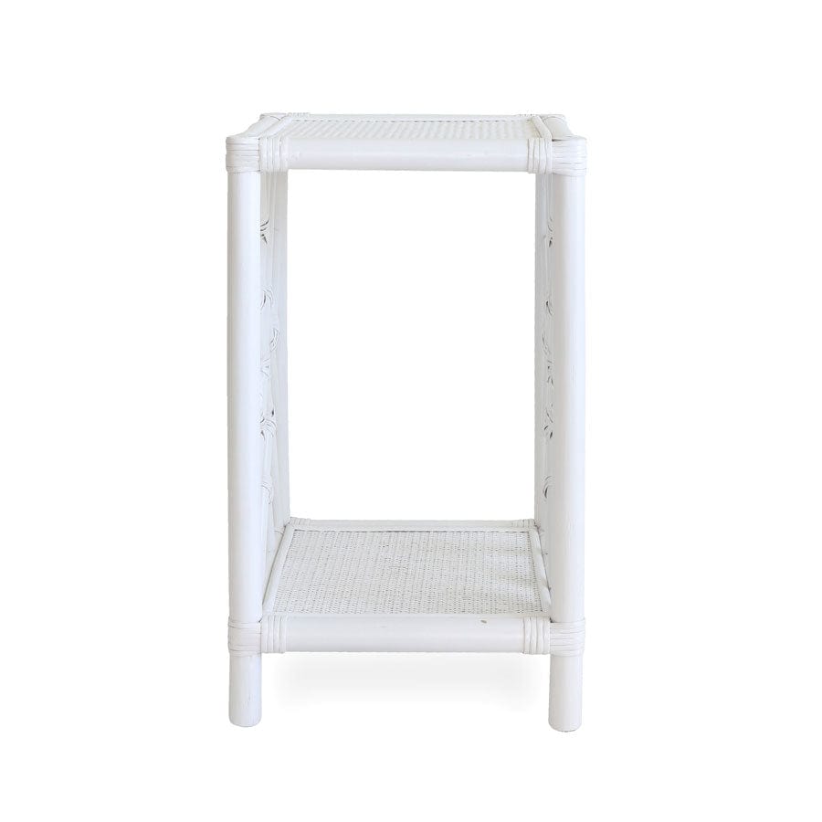 Chippendale Side Table White By Black Mango
