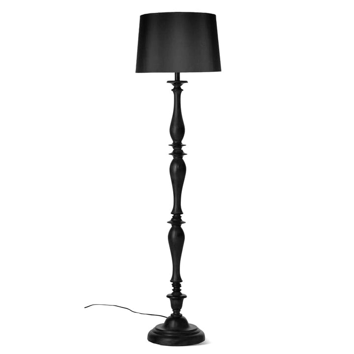 Classic Style Floor Lamp Black 153cm By Black Mango Interiors
