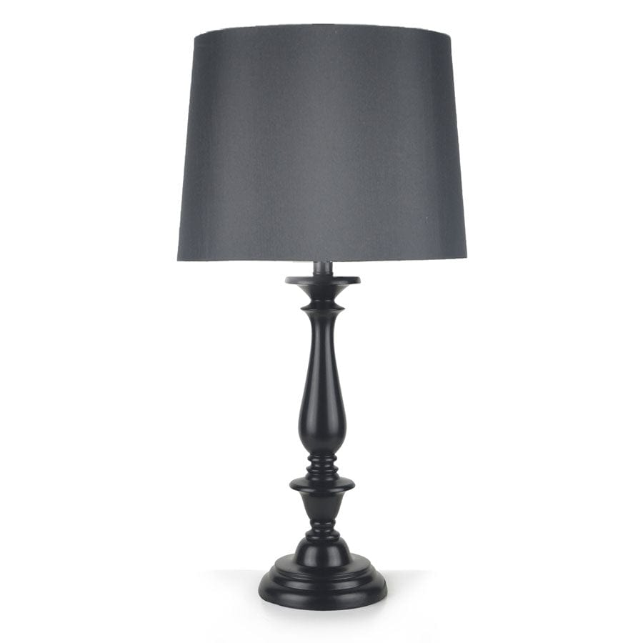 Classic Style Table Lamp Black 69cm By Black Mango