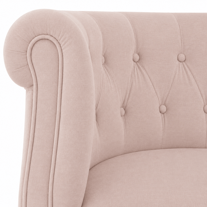 Esther Tub Chair Blush By Black Mango Interiors