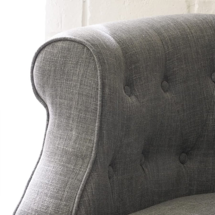Esther Tub Chair Charcoal By Black Mango Interiors
