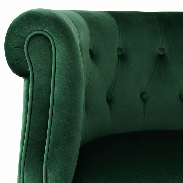 Esther Tub Chair Emerald By Black Mango Interiors