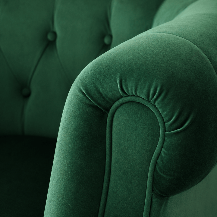 Esther Tub Chair Emerald By Black Mango Interiors