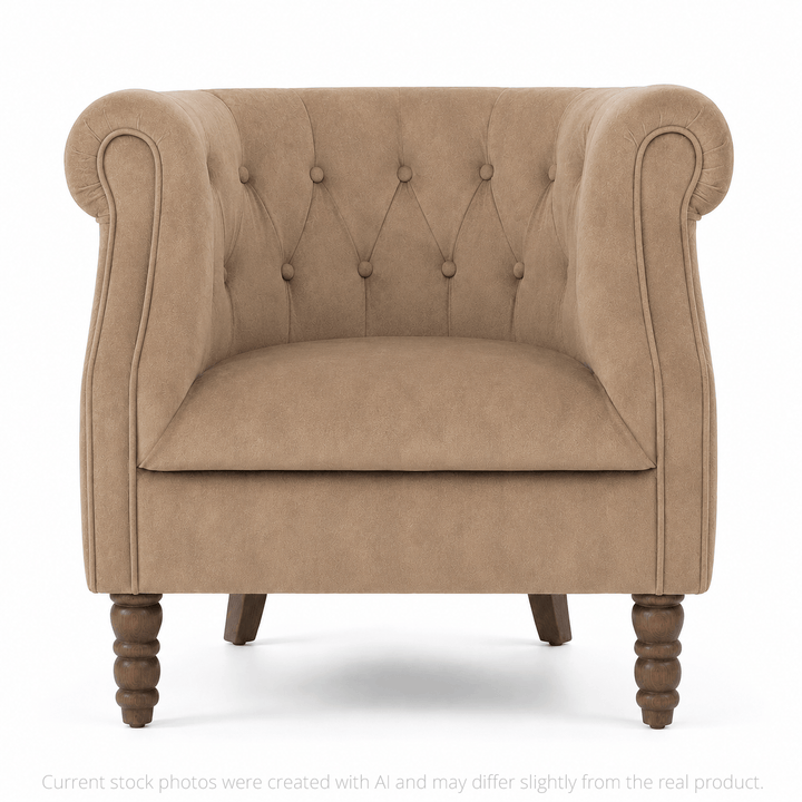 Esther Tub Chair Fawn By Black Mango Interiors
