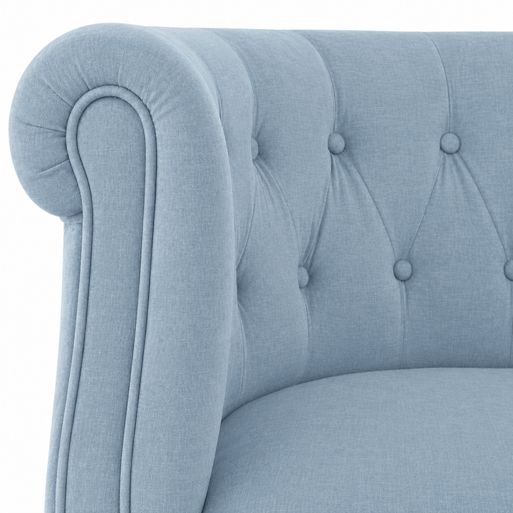 Esther Tub Chair Sky By Black Mango Interiors