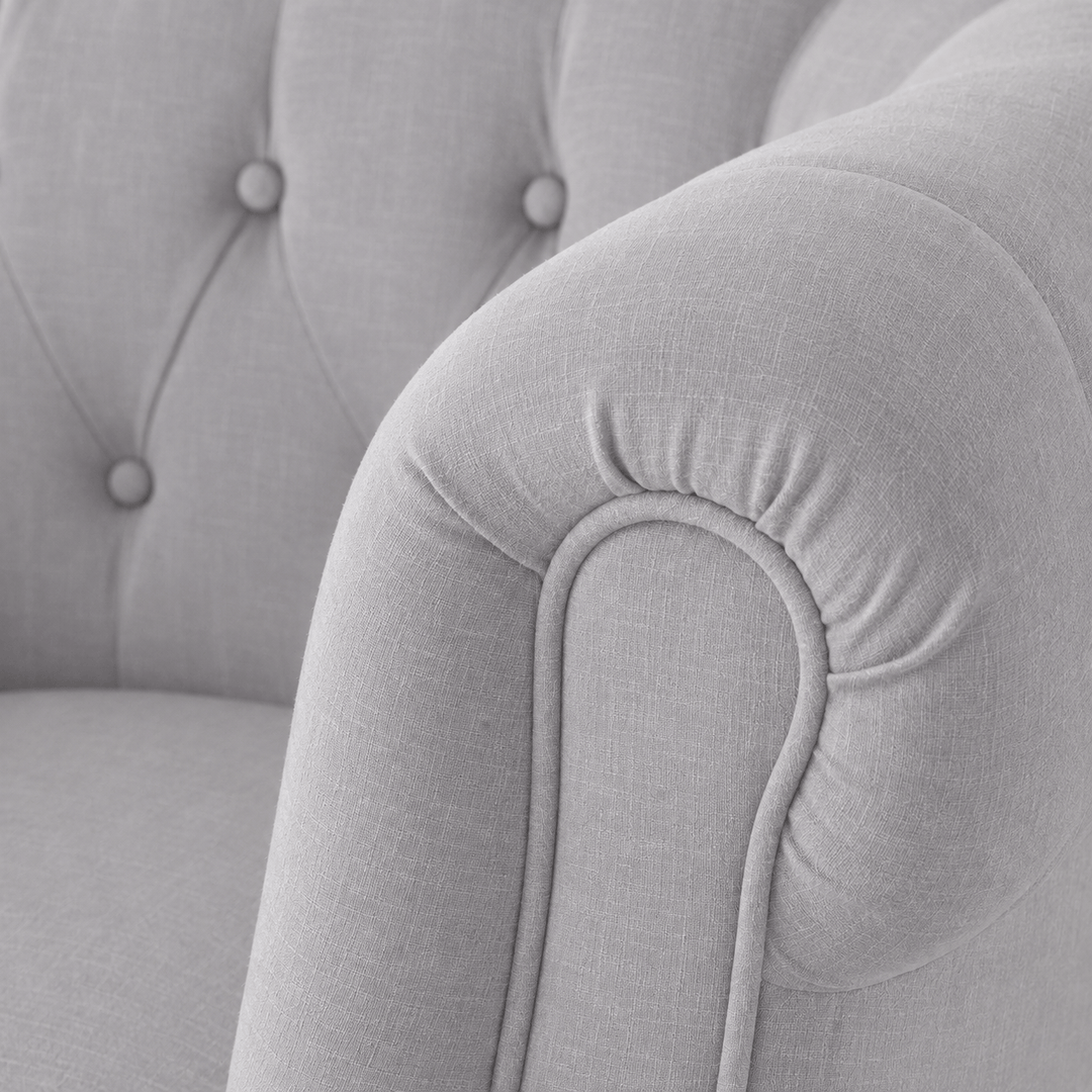 Esther Tub Chair Steel By Black Mango Interiors