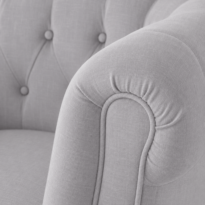 Esther Tub Chair Steel By Black Mango Interiors