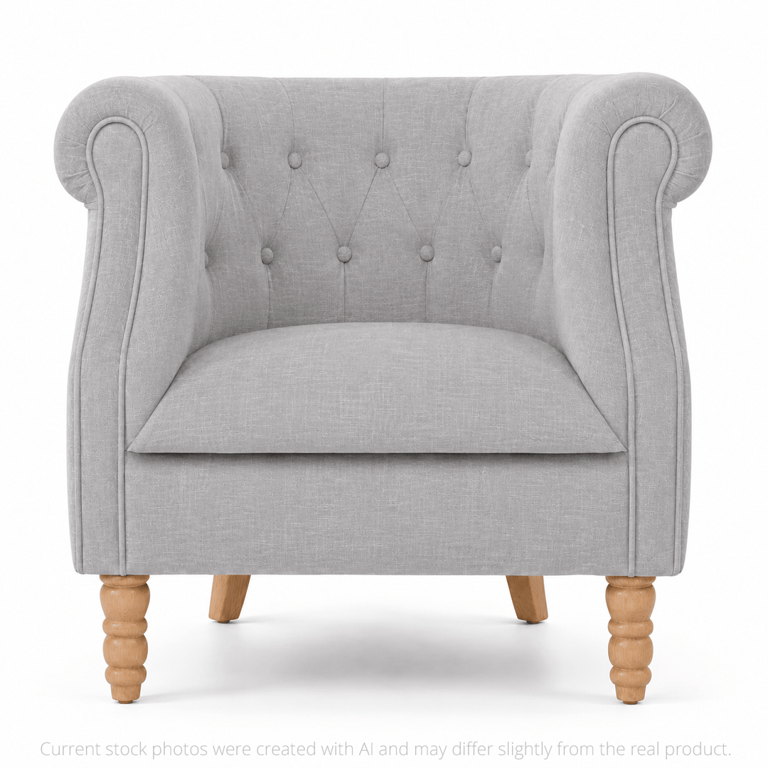 Esther Tub Chair Steel By Black Mango Interiors
